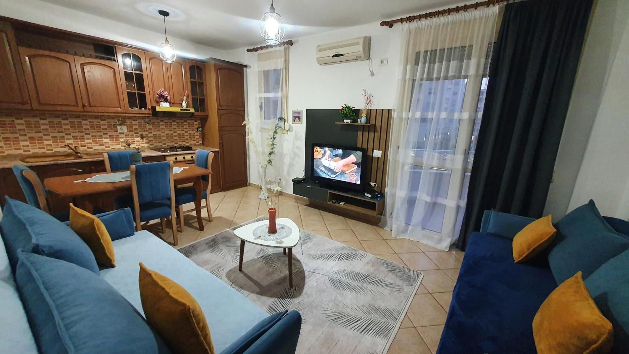 Apartment Me Qera Lungomare Vlore Medem1 Rum bild